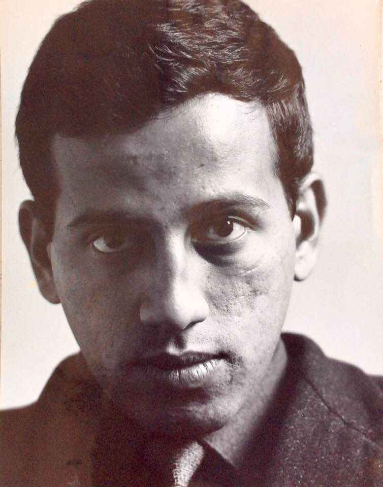 Abed Abdi during academic studies in Germany, 1969
