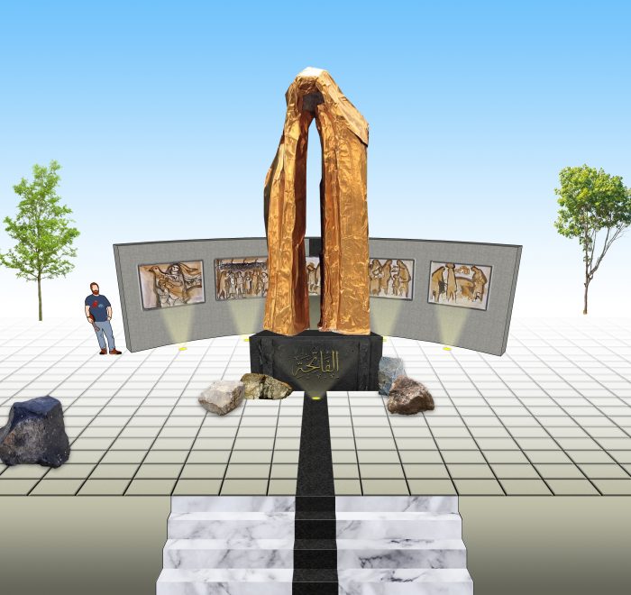 Proposal of Abed Abdi to erect a monument to commemorate the Palestinian Nakba 2023